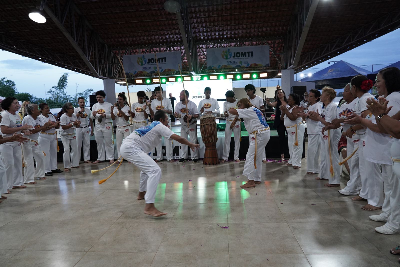 Apresentações artísticas e culturais ficaram por conta da Funcultural
