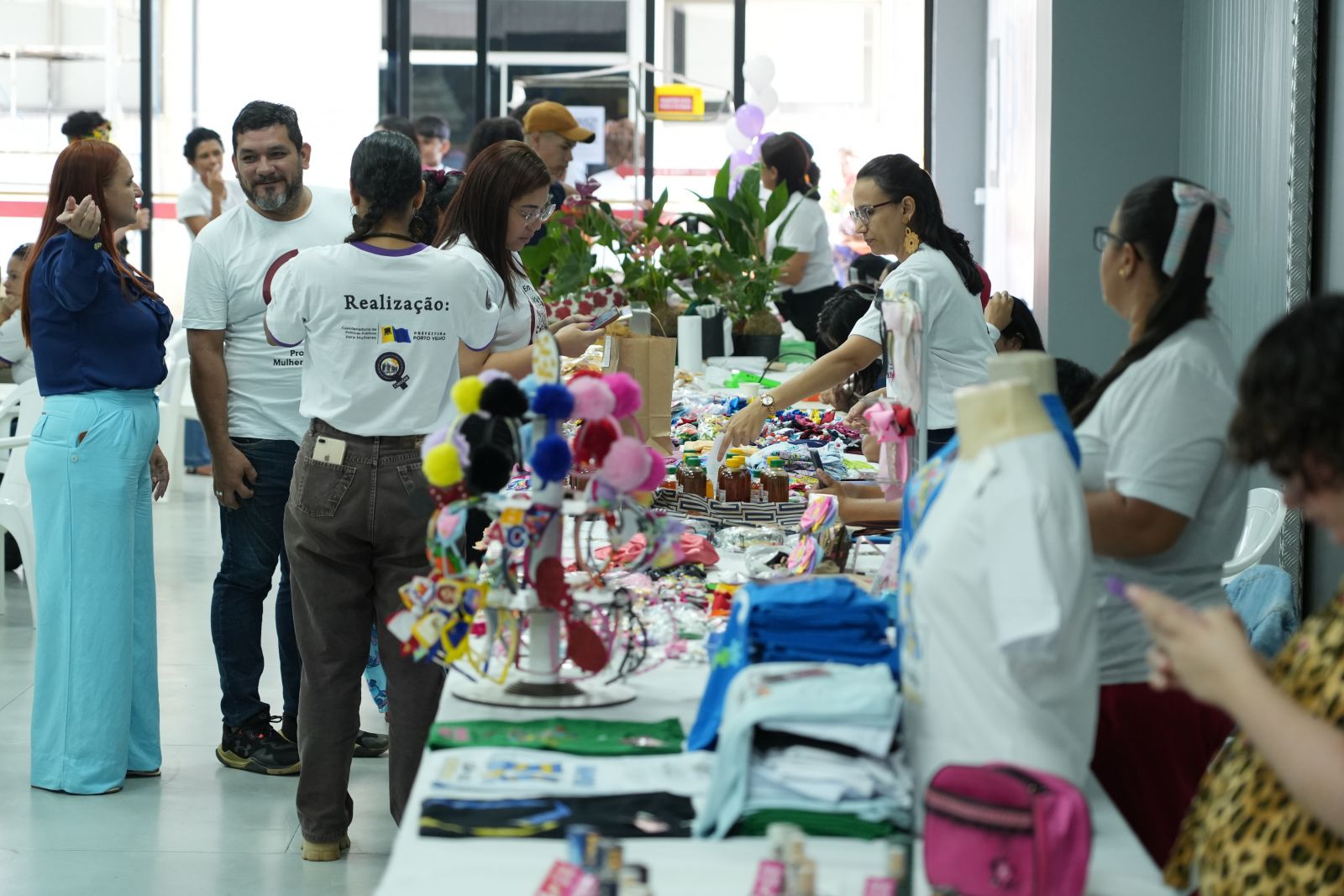 Feira representa um espaço de oportunidade, visibilidade e valorização para mulheres 