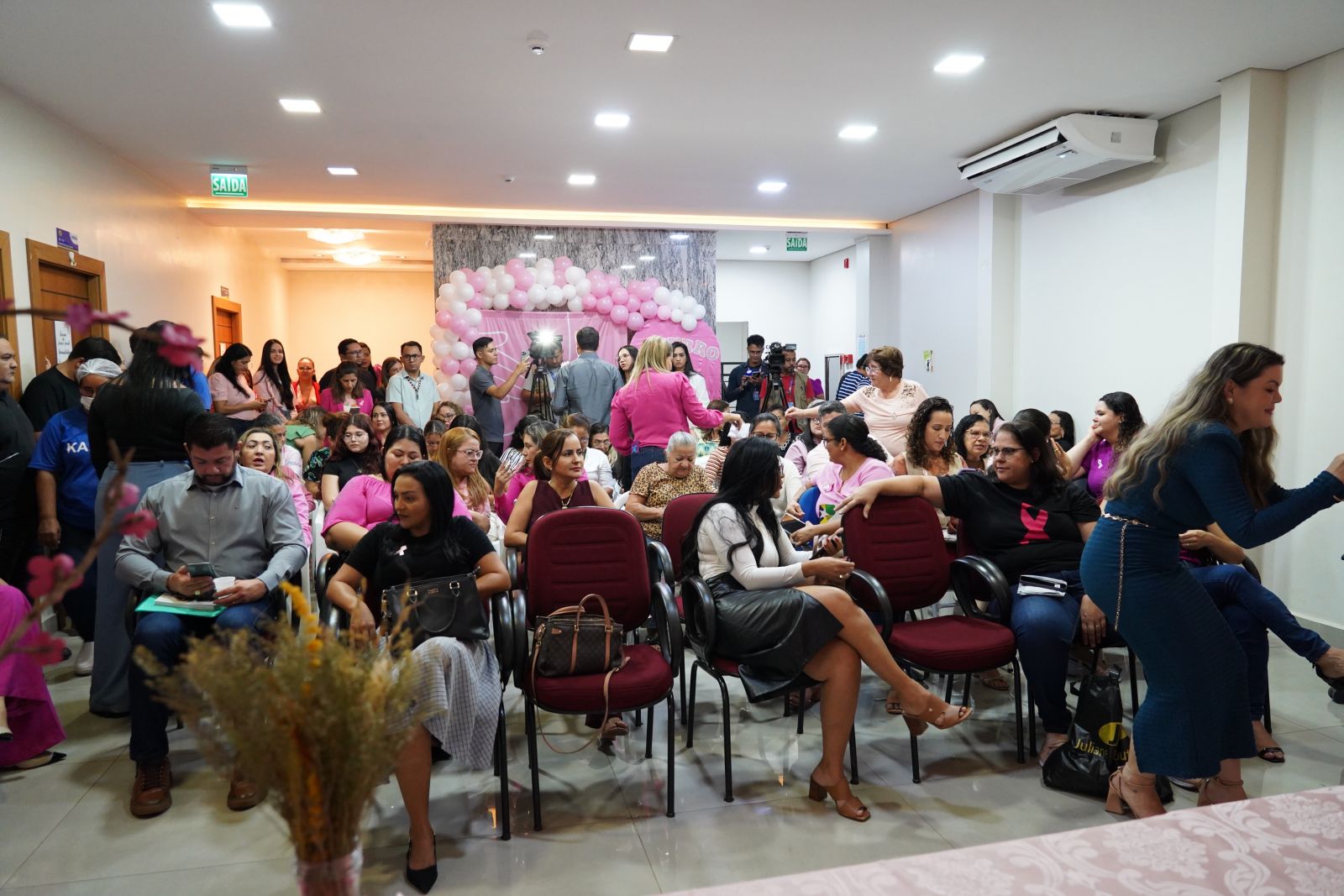 Semusa deu início às ações do Outubro Rosa com um evento especial voltado às servidoras da pasta