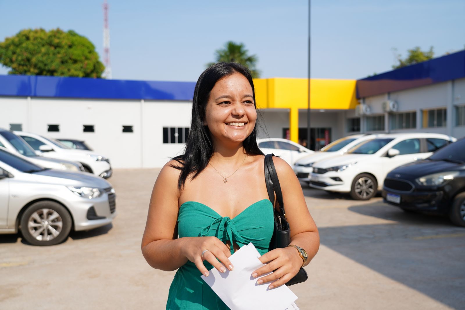 Arquiteta Daniela Cristina também participou do mutirão