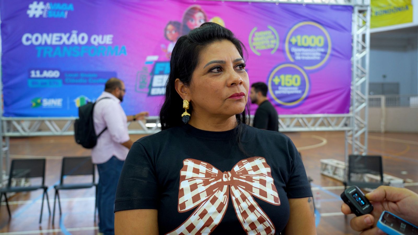 Janaia Freitas orientou que não é necessário chegar de madrugada ao local