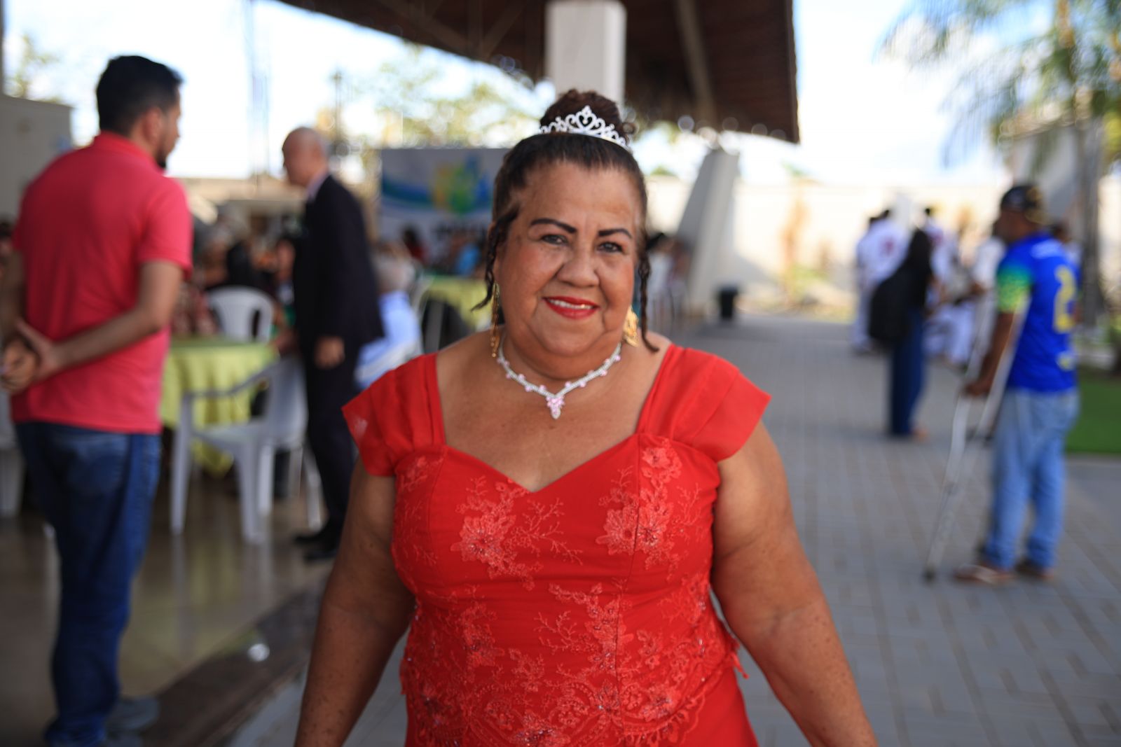 Para a Dolores, esse tipo de evento deixa a pessoa idosa com mais saúde e vontade de viver