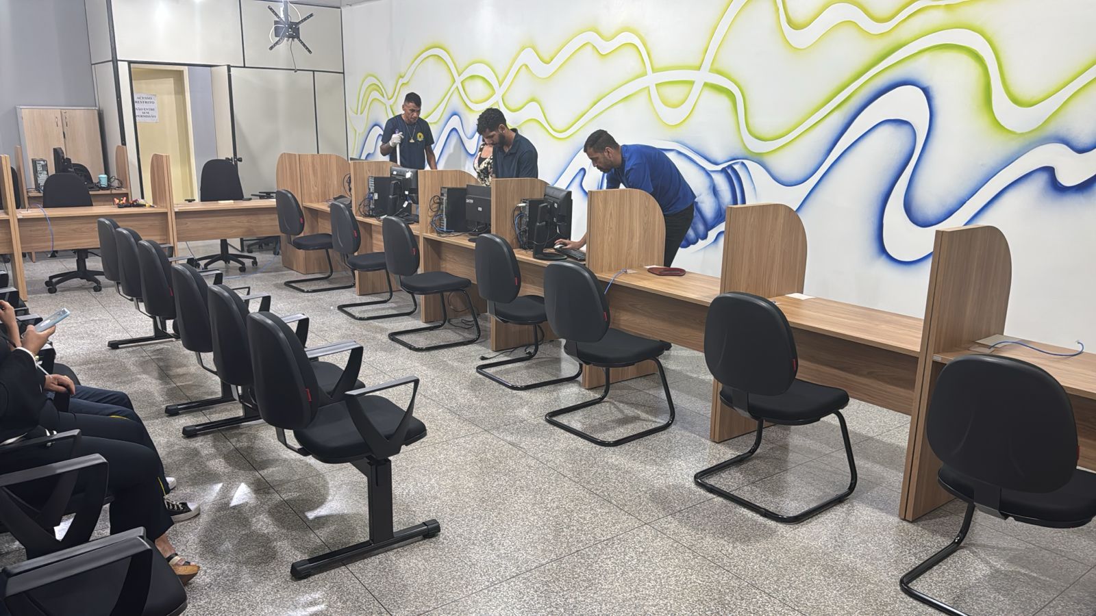 Cada detalhe foi pensado para tornar o espaço mais humano e agradável