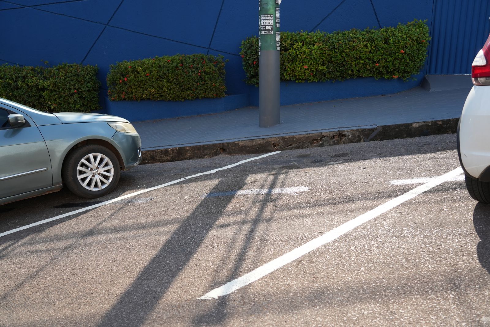 Trabalho de pintura começou na última semana e deve ser concluído pelos próximos dias