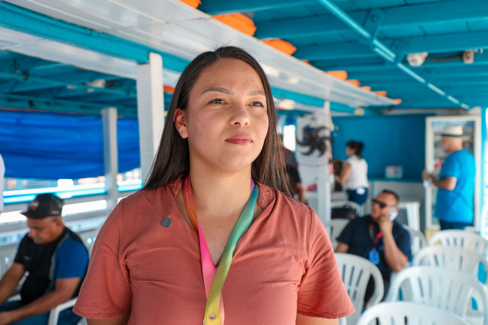 Para Evelyn Peixoto, as oficinas focaram em aprimorar o atendimento aos turistas