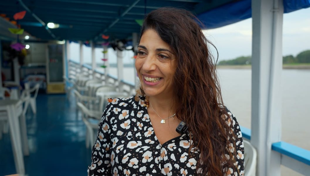 A empresária portuguesa Cristina Araújo, demonstrou gratidão e encantamento