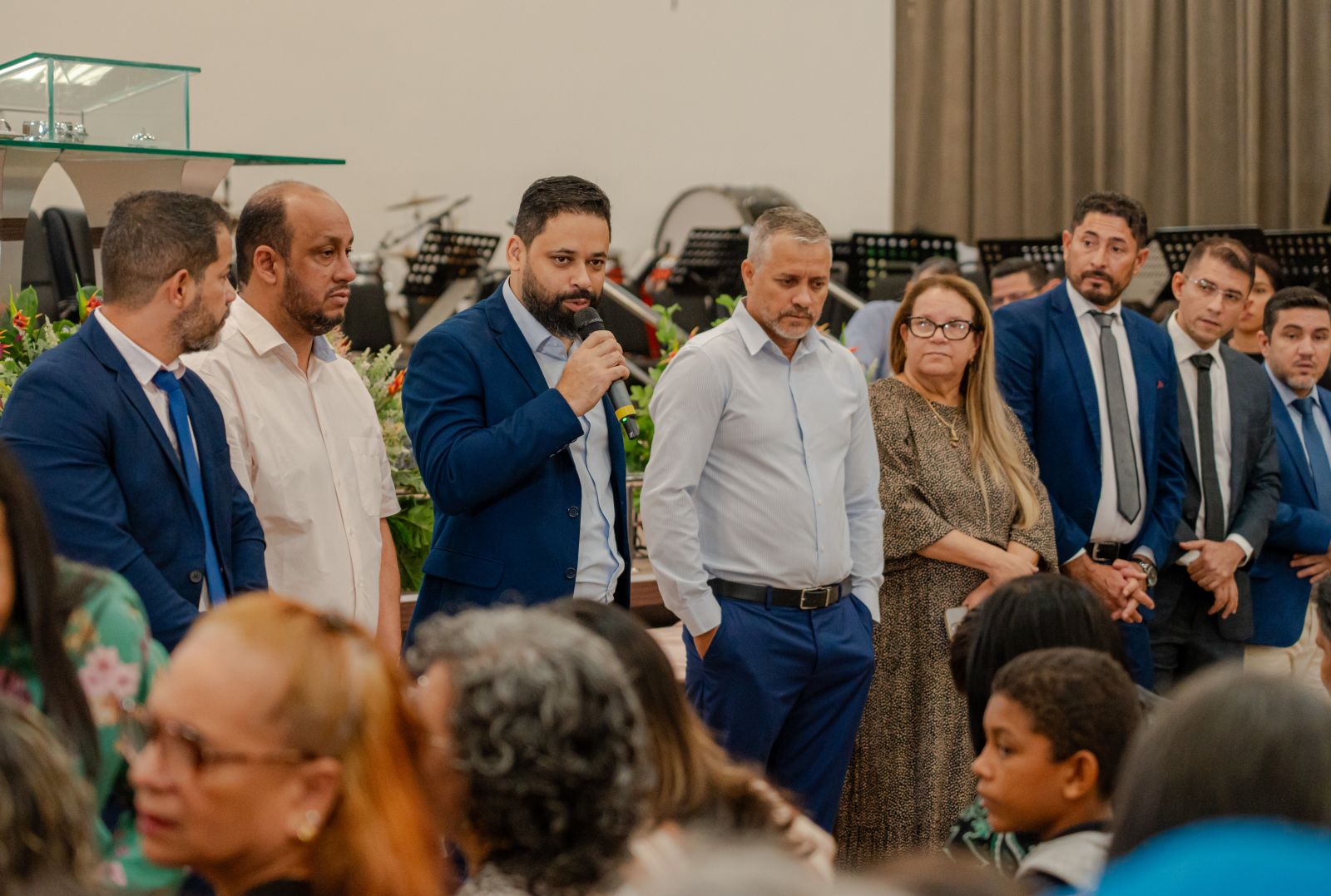 "Queremos uma categoria unida, valorizada, com condições adequadas para realizarem suas atividades", disse o secretário de Educação