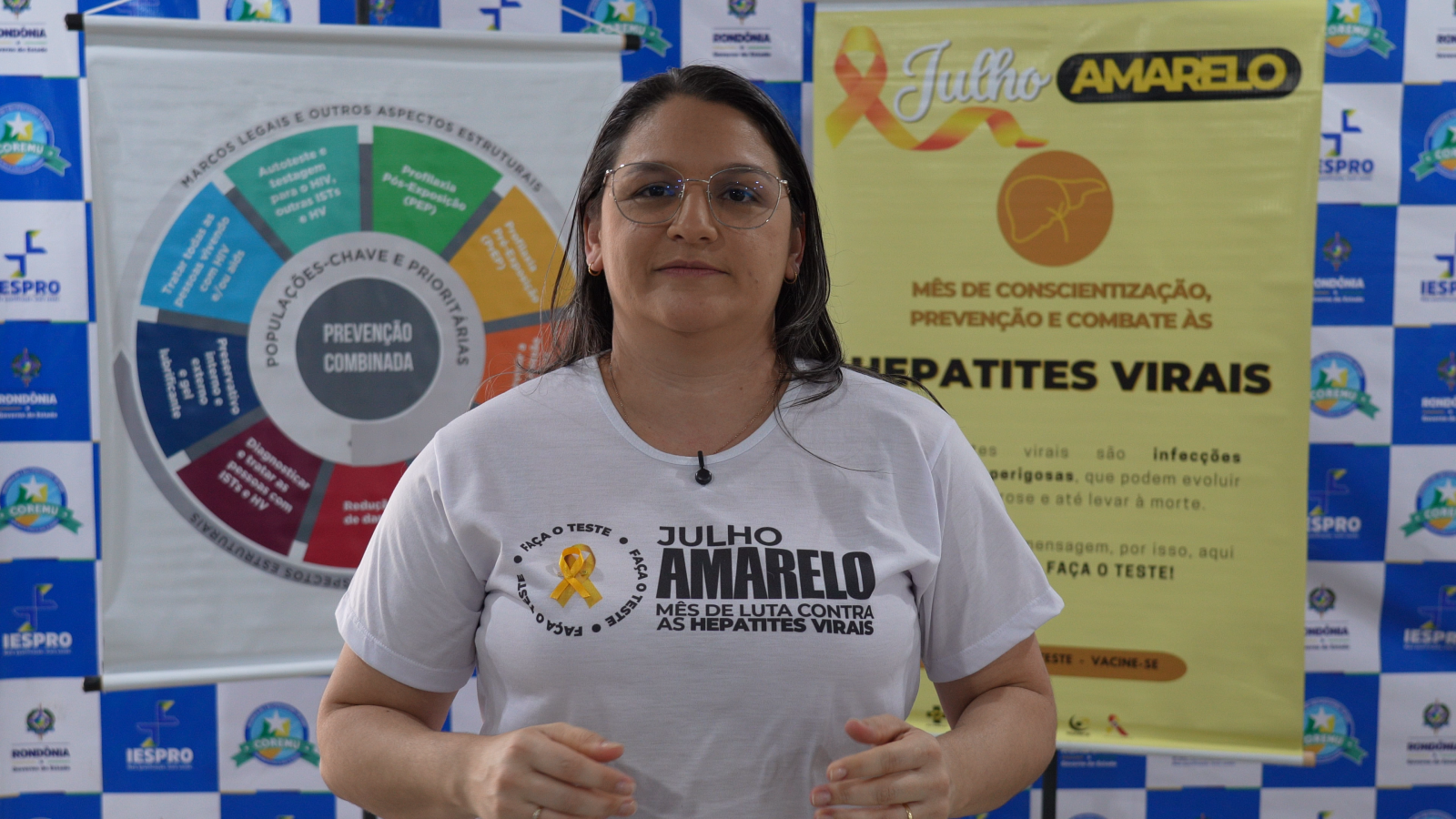 Ethianne Channan chamou a atenção para a prevenção