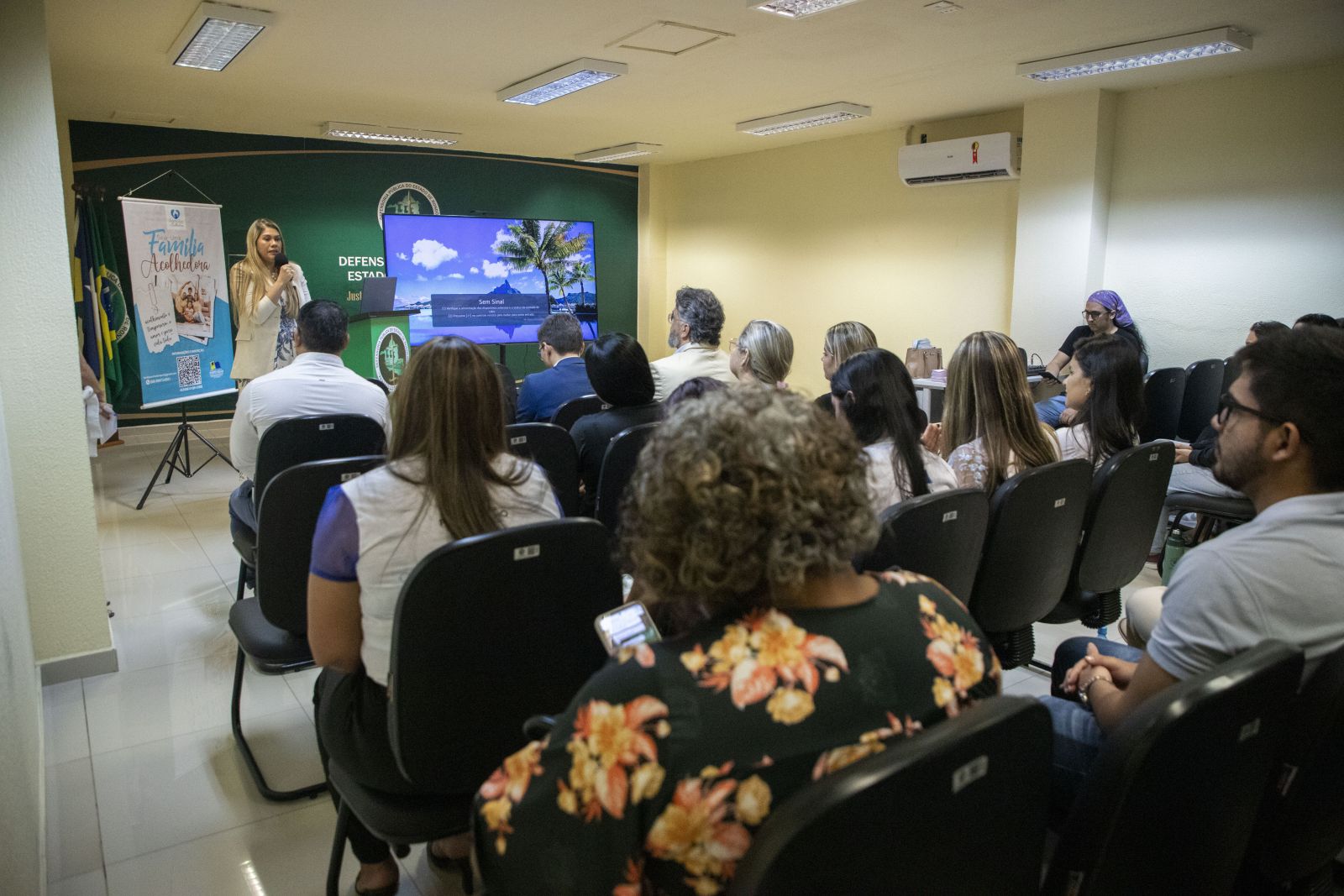 Ação aconteceu no auditório da Defensoria Pública do Estado