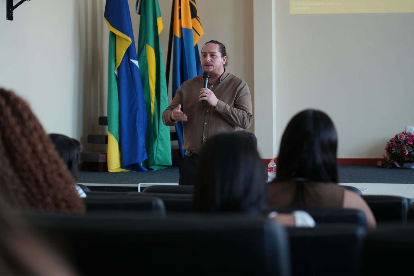 Geovanni Marini foi um dos convidados do evento 
