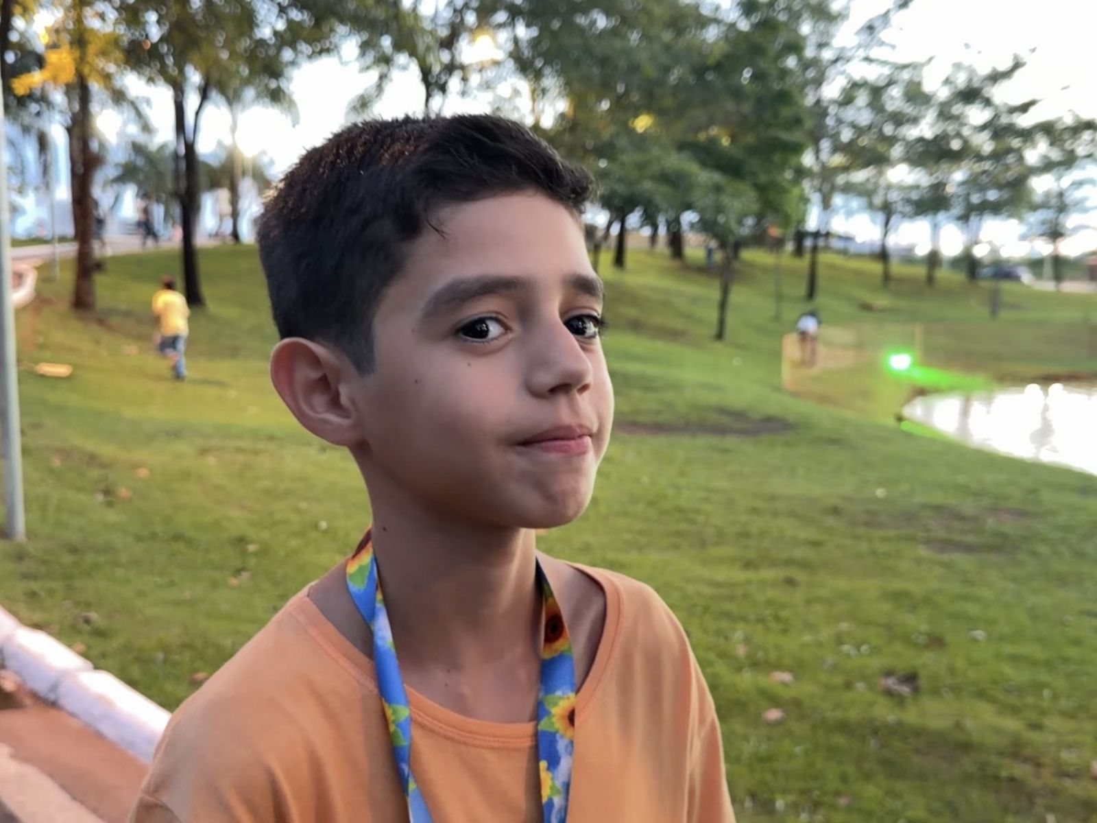 Gabriel resumiu a experiência com entusiasmo