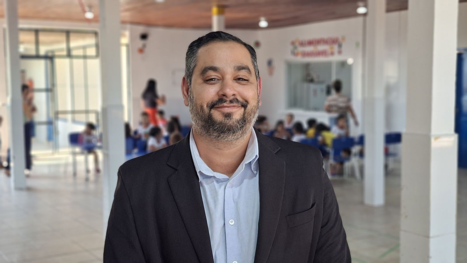 Secretário adjunto da Semed, Giordani Lima
