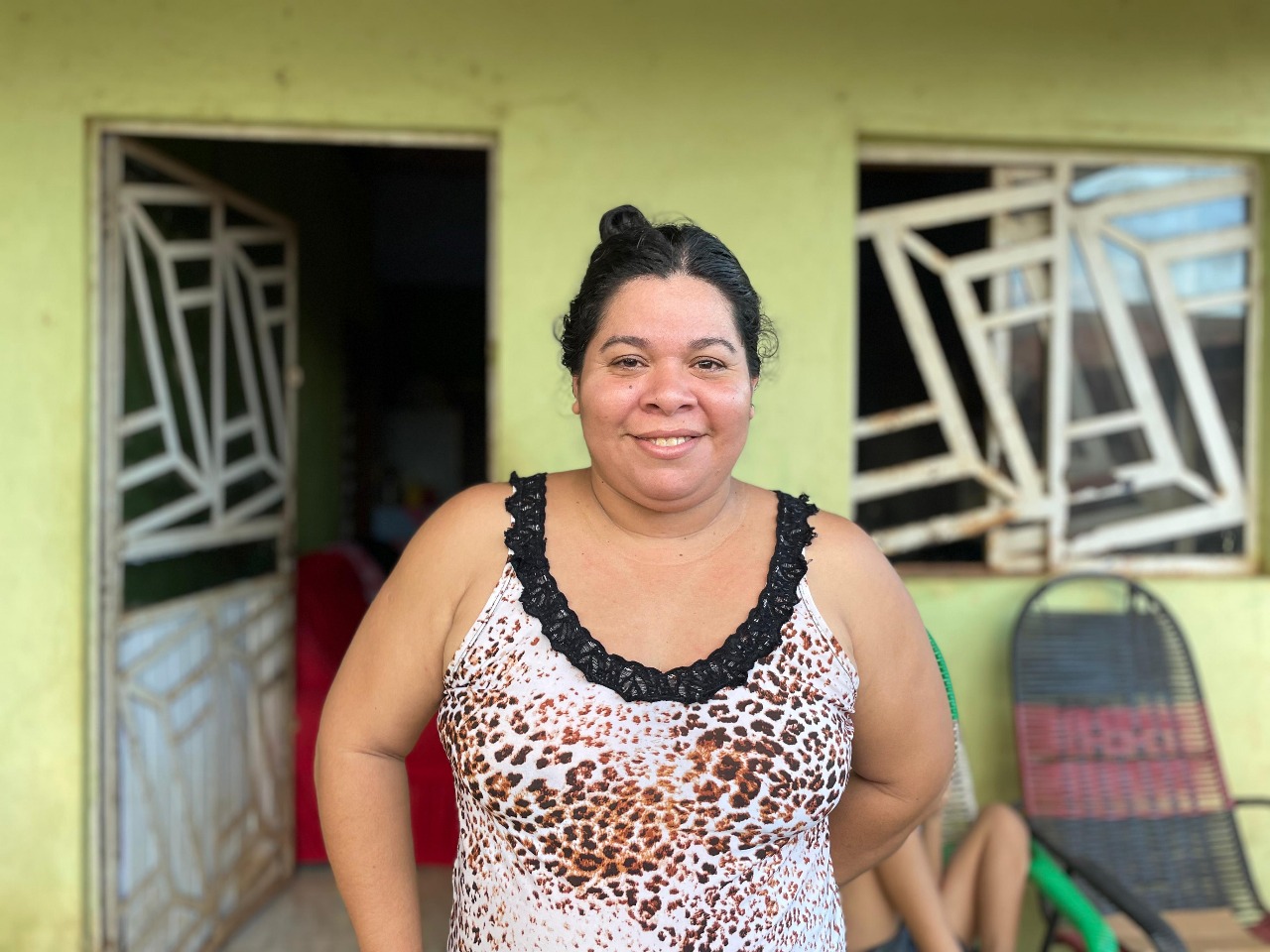 Franciely Fernandes contou como a obra facilita a rotina da família