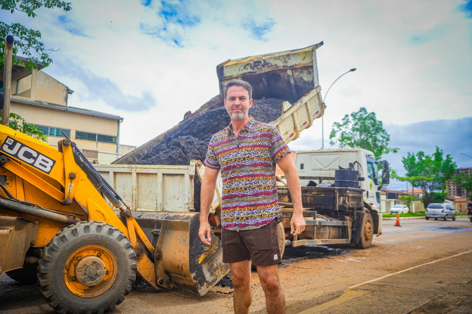 Léo Moraes acompanhou as ações e reforçou a continuidade dos serviços