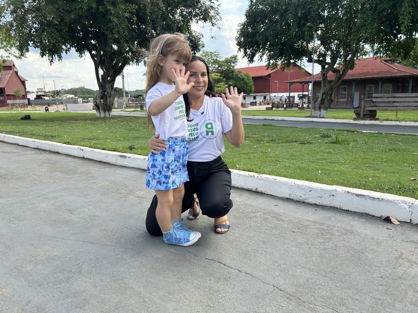 Com o tempo, depois do impacto emocional inicial, a família aprendeu a lidar com a situação