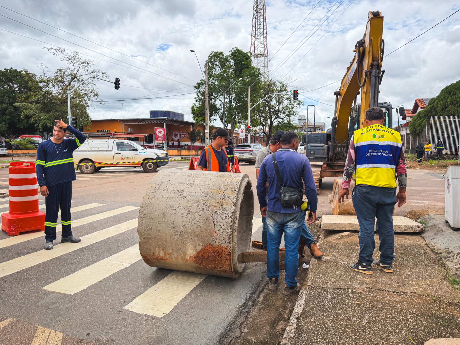 intervenção acontece no trecho entre as ruas Capão da Canoa e Cabo Verde