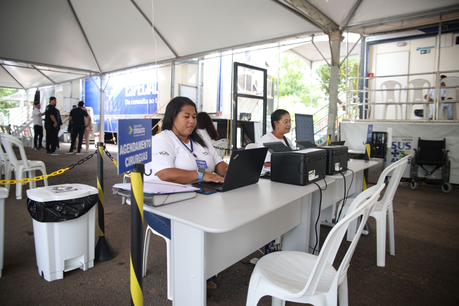 Capital recebe a carreta de oftalmologia do programa “Agora Tem Especialistas”