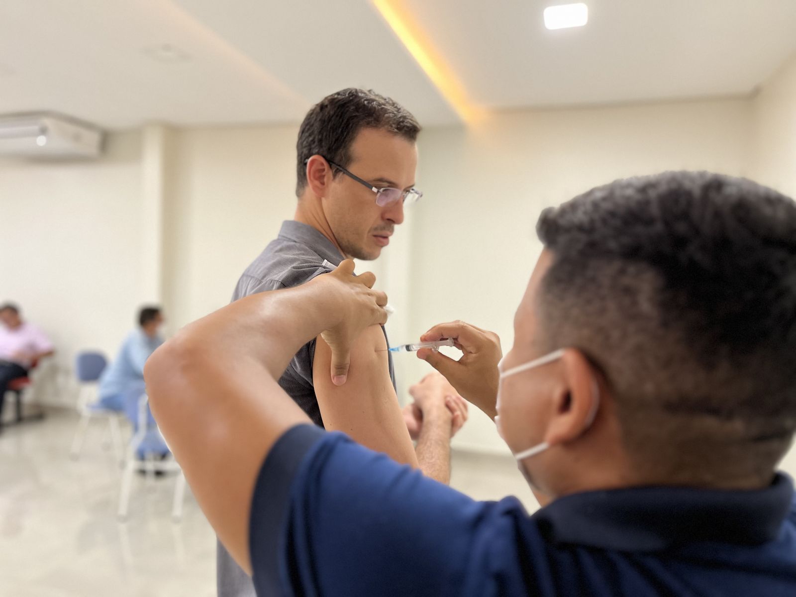 Atualização do cartão vacinal dos servidores foi uma das ações