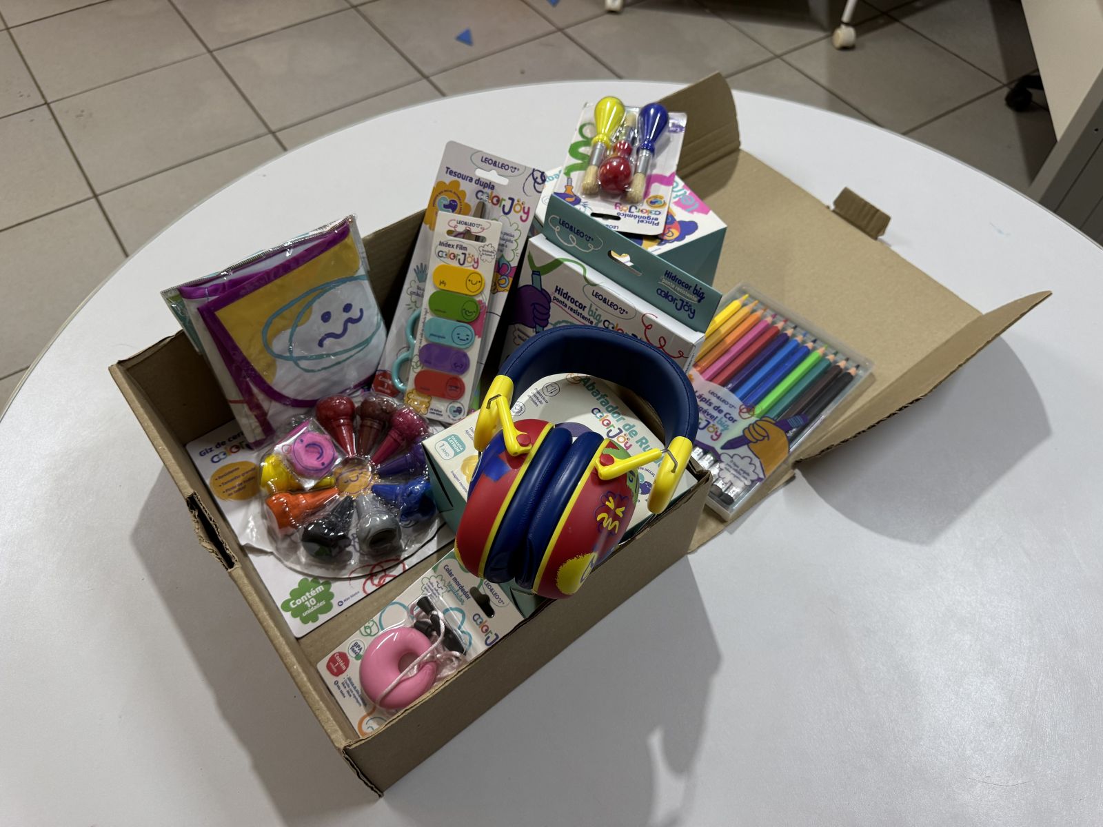 Kits são compostos por materiais especialmente selecionados para auxiliar na concentração