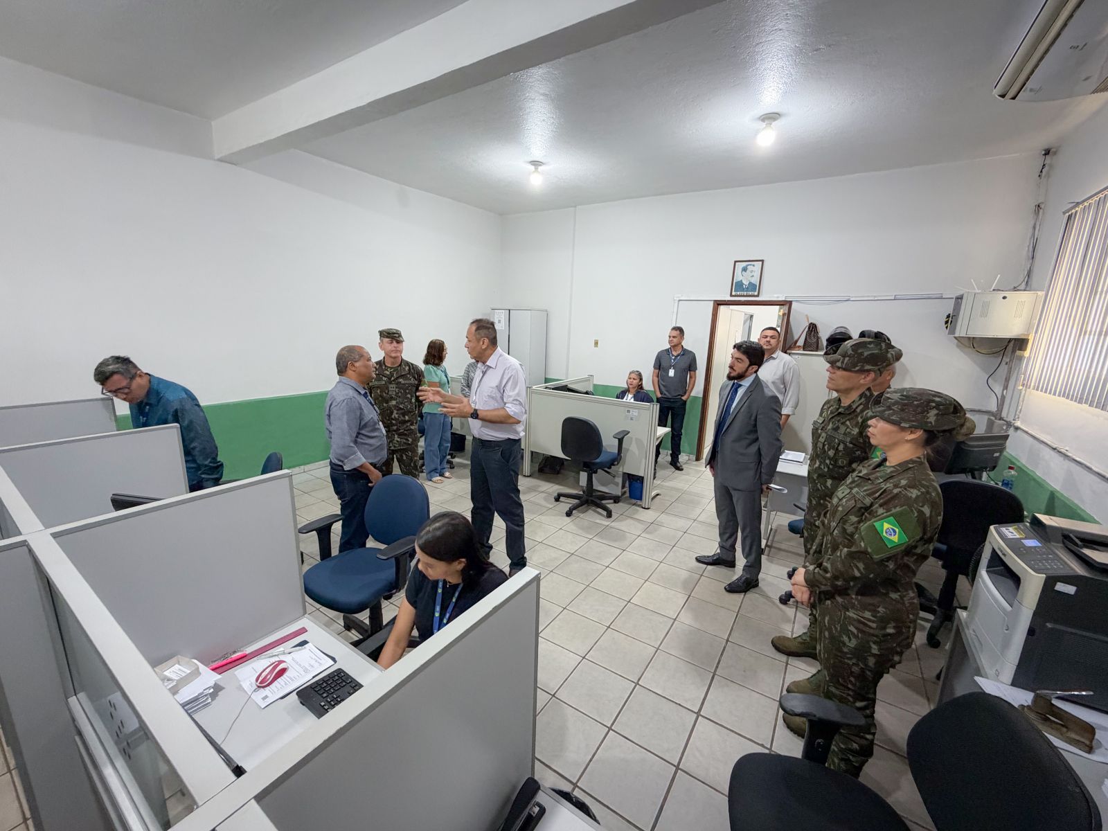 Junta de Serviço Militar de Porto Velho recebeu uma visita institucional de representantes da Diretoria do Serviço Militar de Manaus