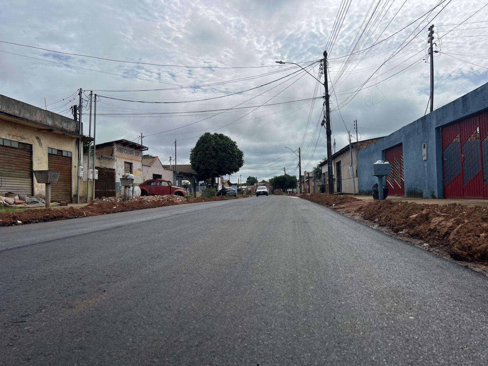 Com o novo asfalto, os moradores da rua Ivan Marrocos agora desfrutam de mais conforto
