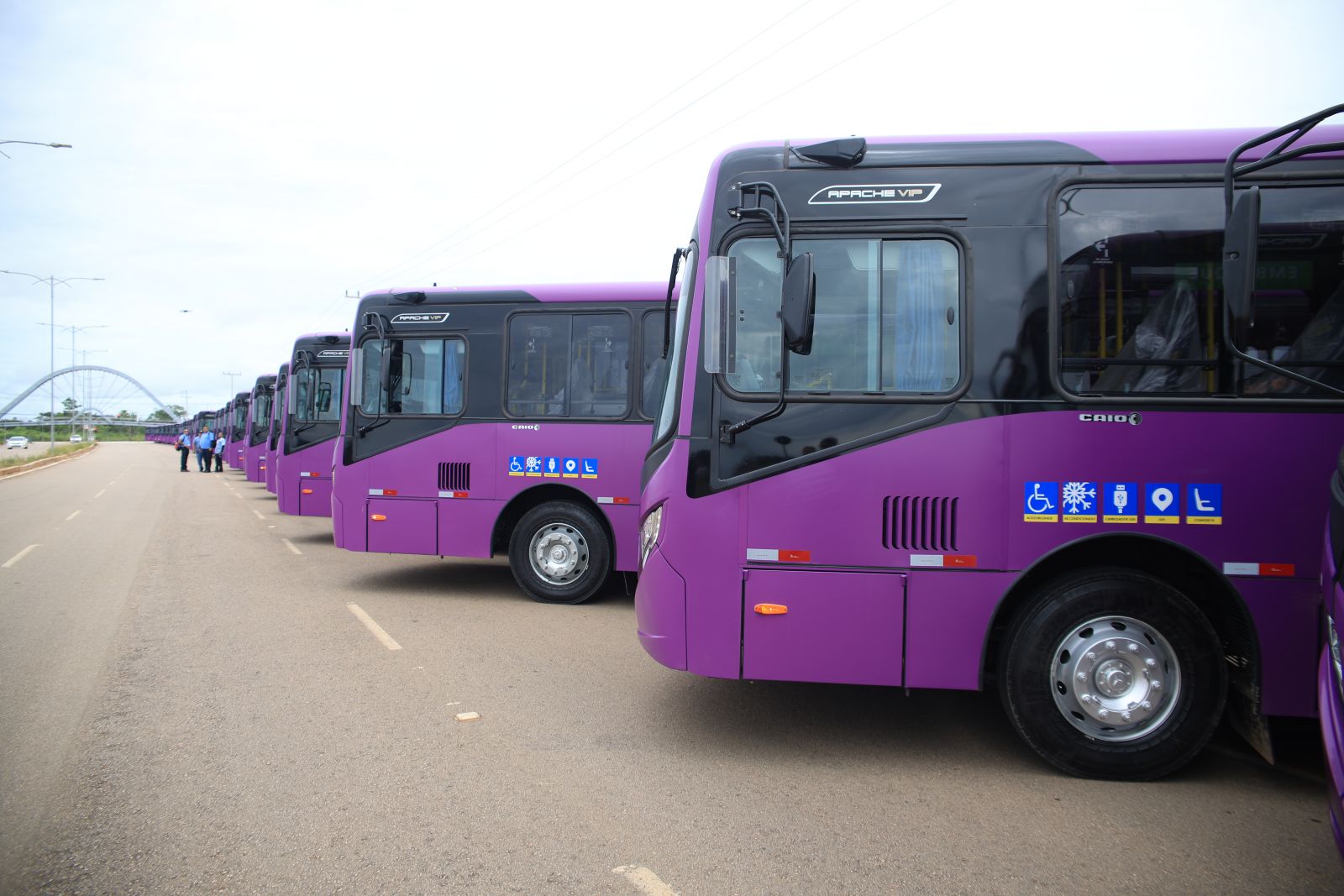 Nova frota chega para somar aos ônibus que já estão em circulação