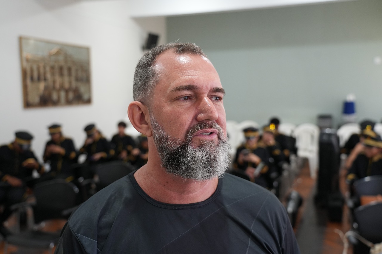 De acordo com o Luís Carlos, a Banda Musical Laio é referência em Rondônia