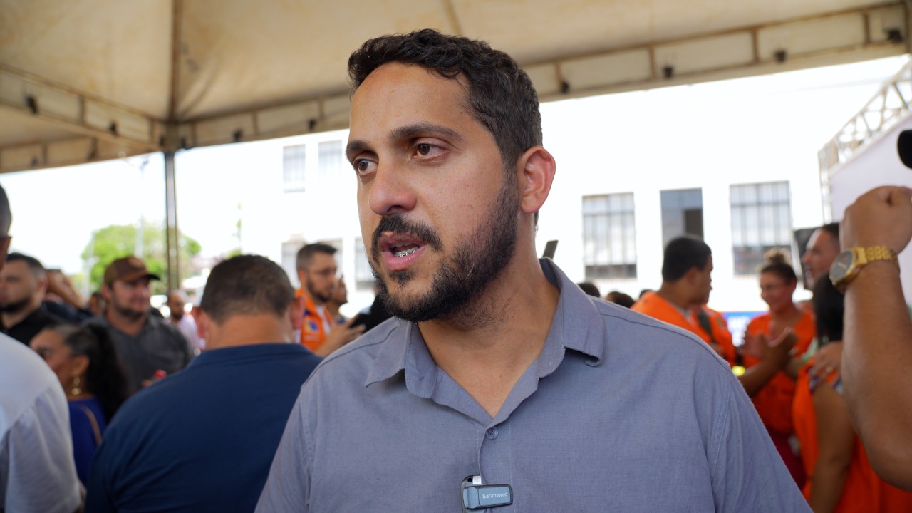 Rodrigo Ribeiro destacou a importância dos maquinários para ampliação do programa