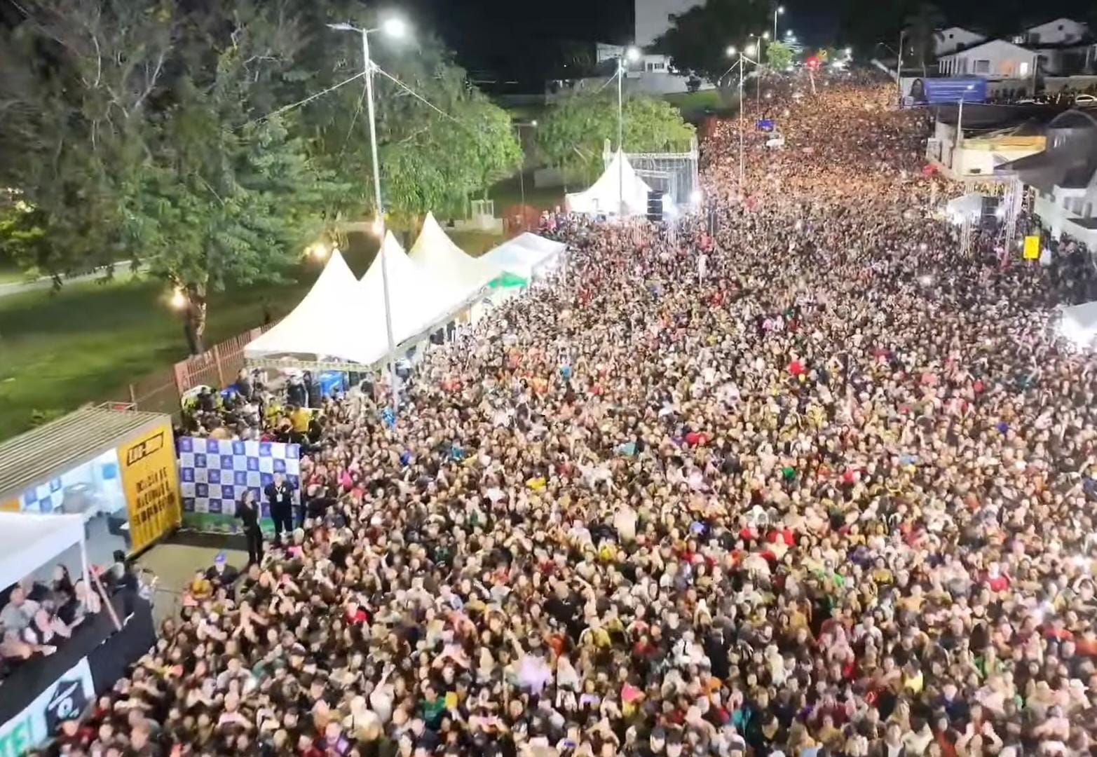 Público compareceu em massa no aniversário da capital e aproveitou cada momento