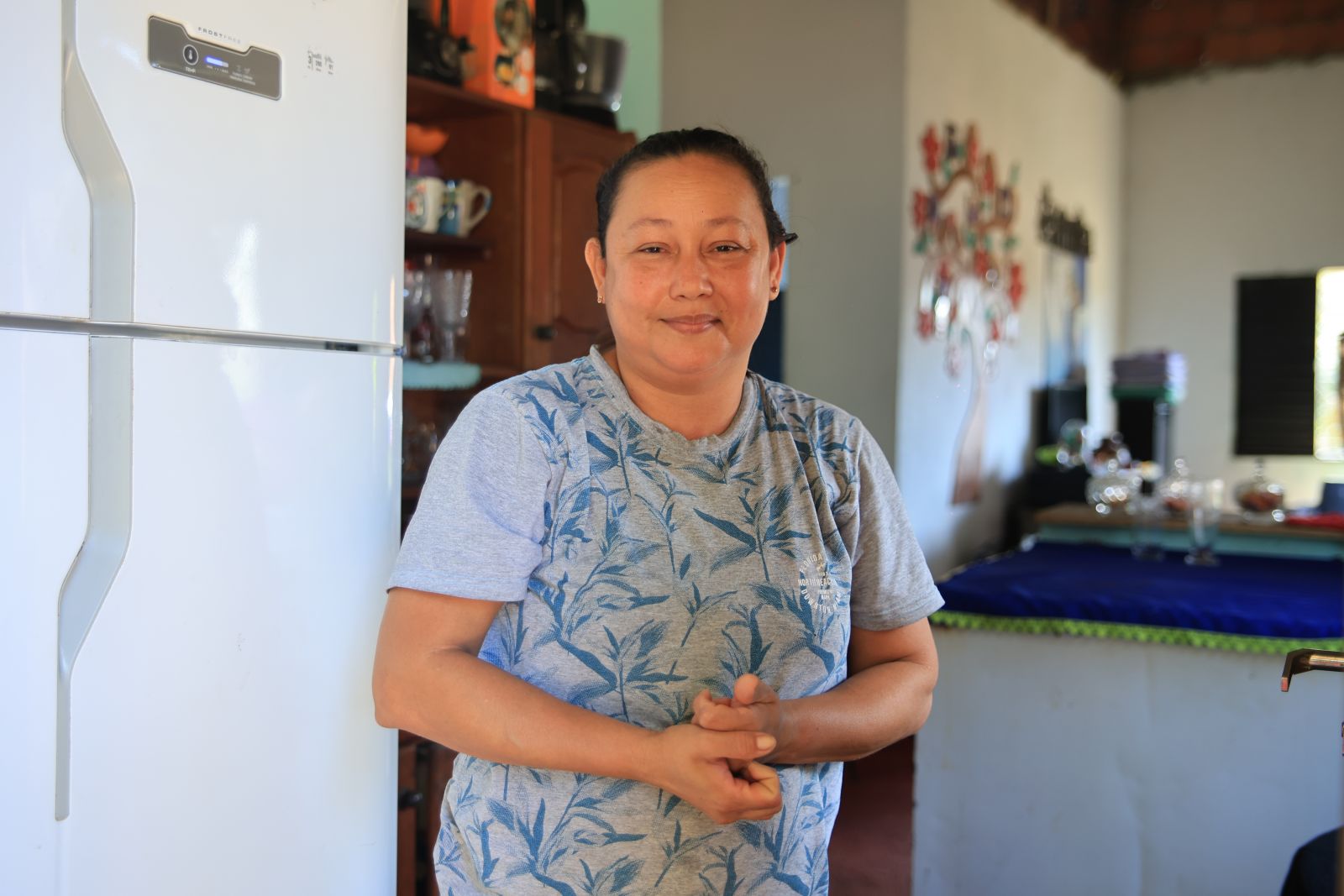  É muito importante saber que tem alguém olhando por nós nesse momento, destacou Jaqueline Guimarães