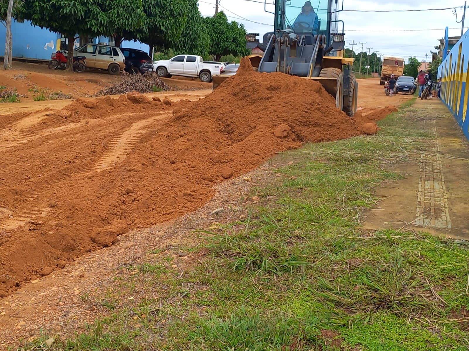 Patrolamento em ruas de Jaci-Paraná deve ser concluído esta semana