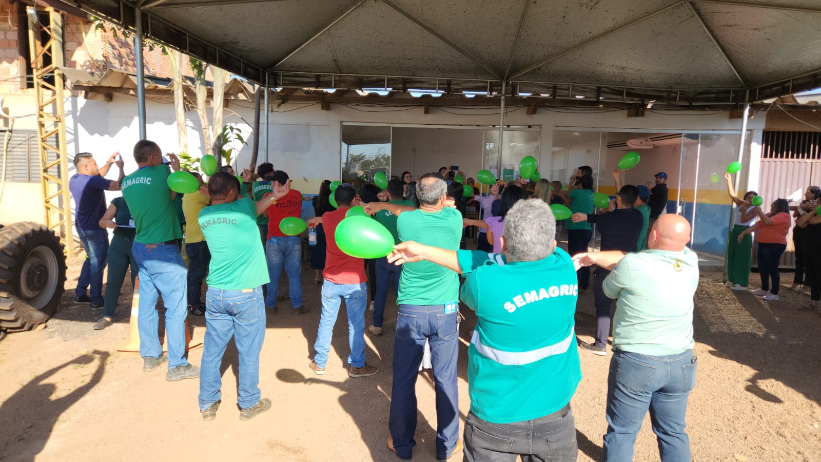 Ação foi organizada a convite da Comissão Interna de Prevenção de Acidentes (Cipa) da Semagric