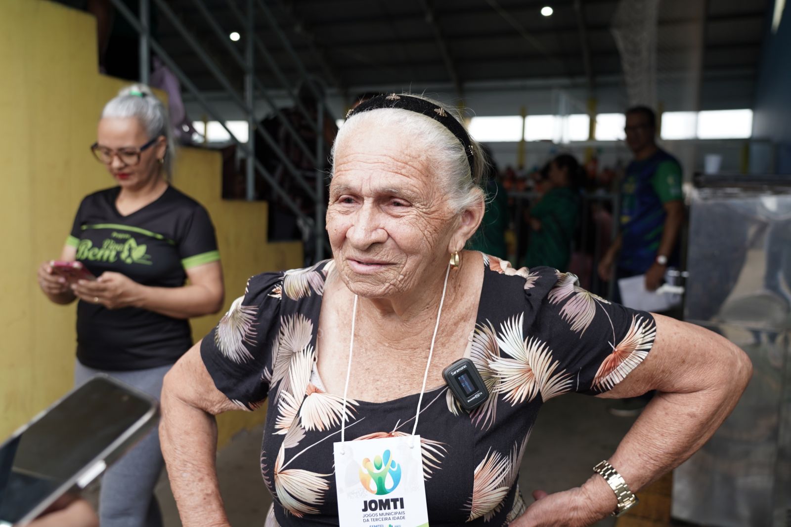 Atleta Lourdes Xavier faz parte da equipe Novinhos da Vila
