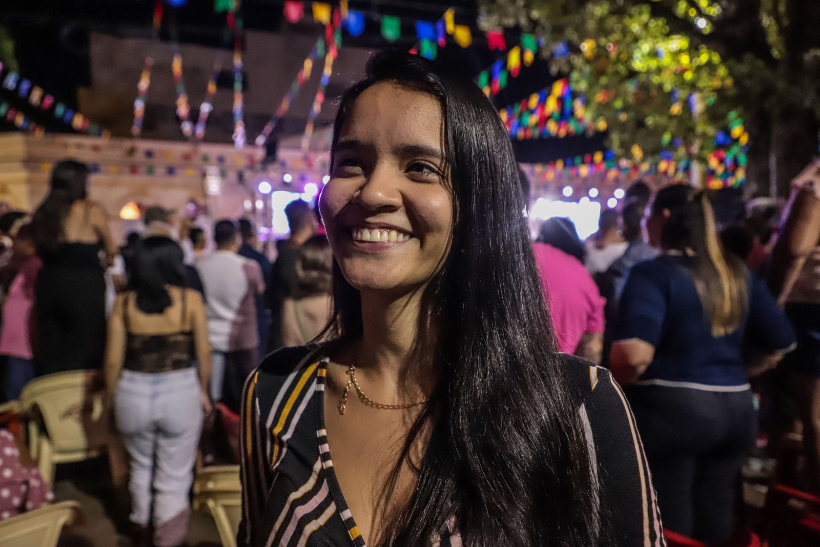 Lara Pontes, moradora do bairro Arigolândia