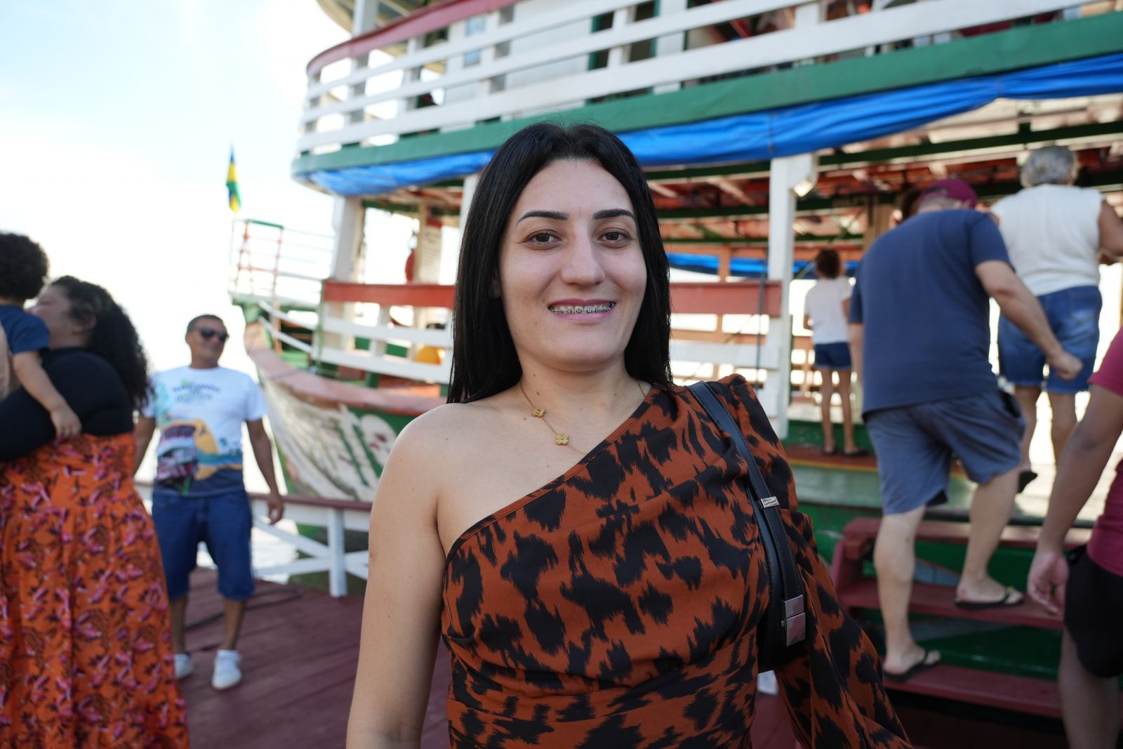 Turista Lilian Silva, natural do Acre, aprovou a experiência