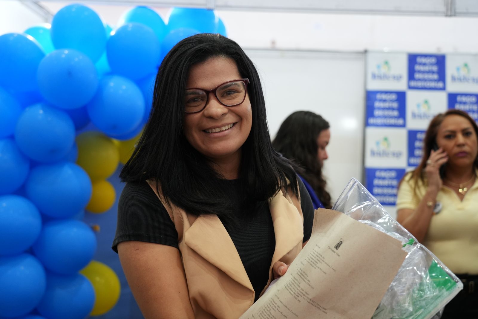 Luana Carvalho é uma das profissionais que busca novas oportunidades no mercado de trabalho