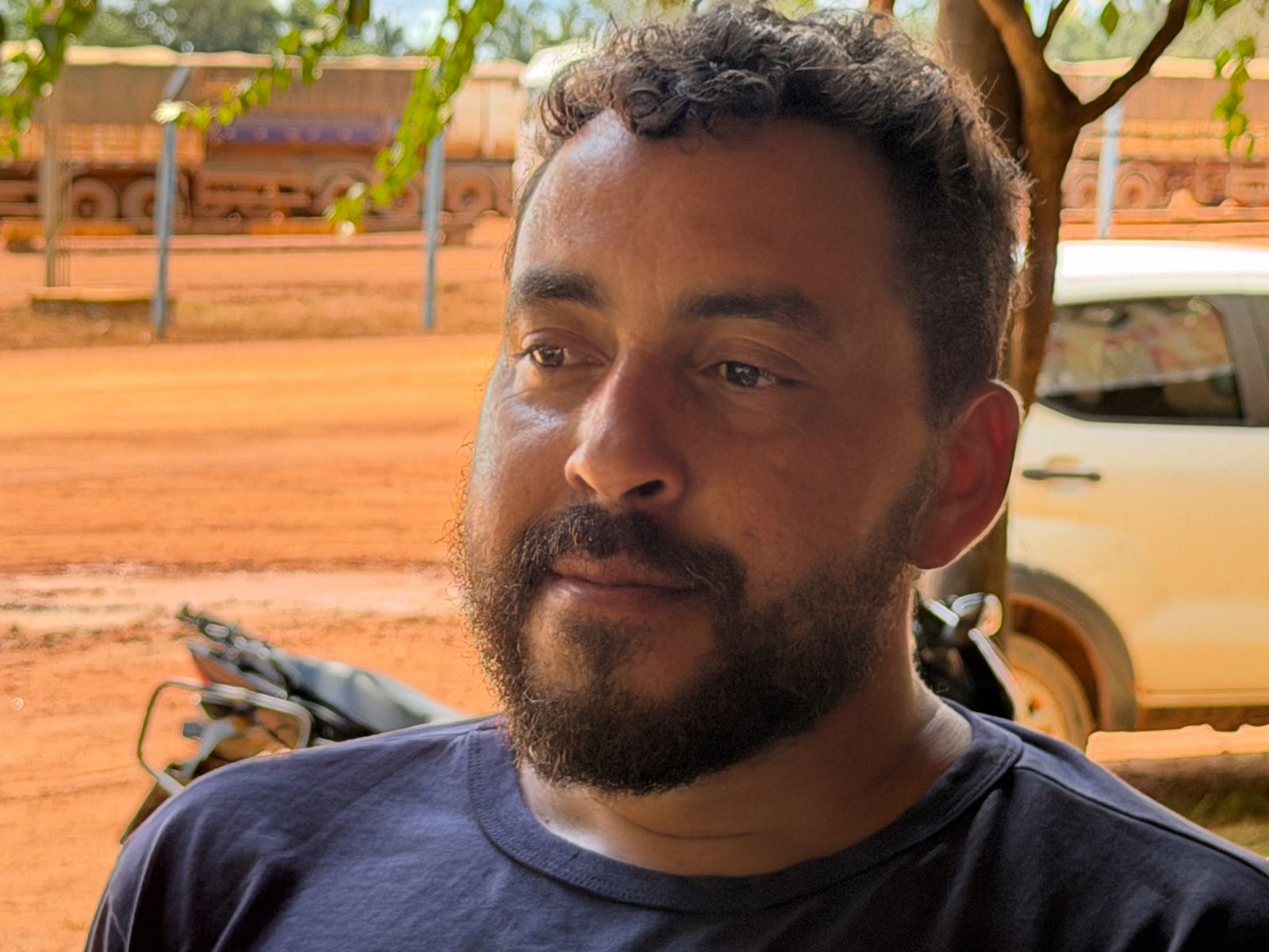 Maicon Santana descreve uma rotina marcada por dificuldades