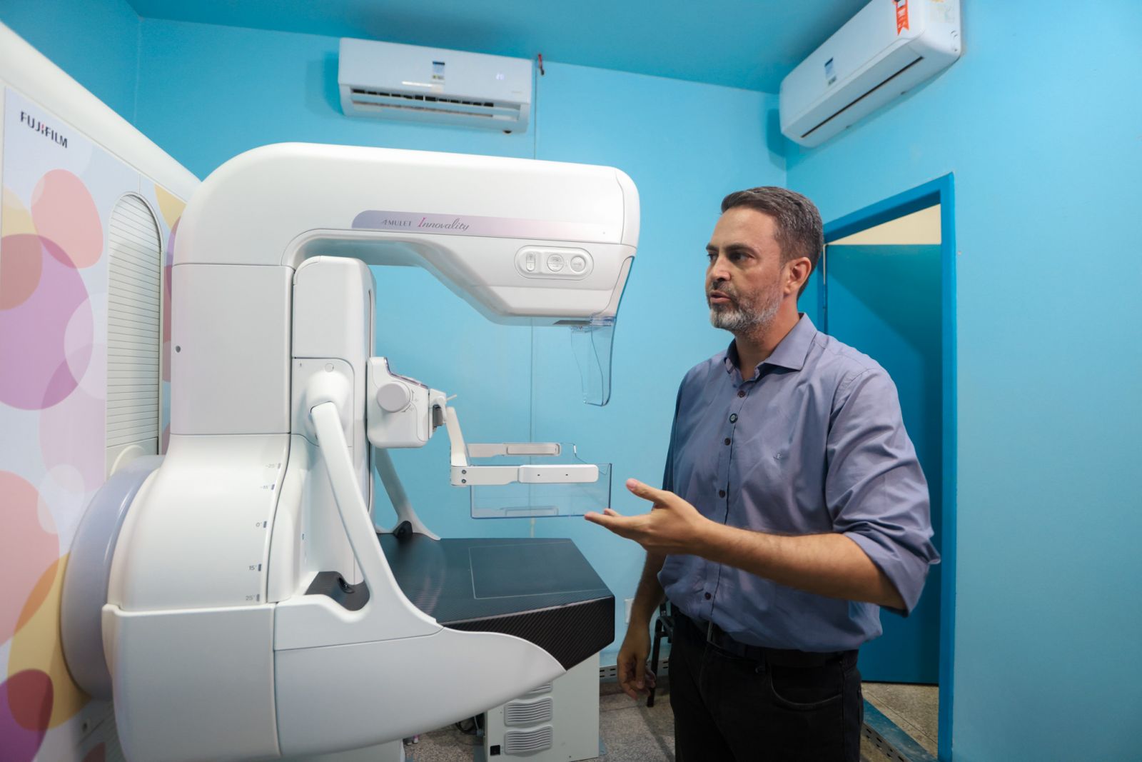 Máquina de exames de mamografia ficou parada por dois anos