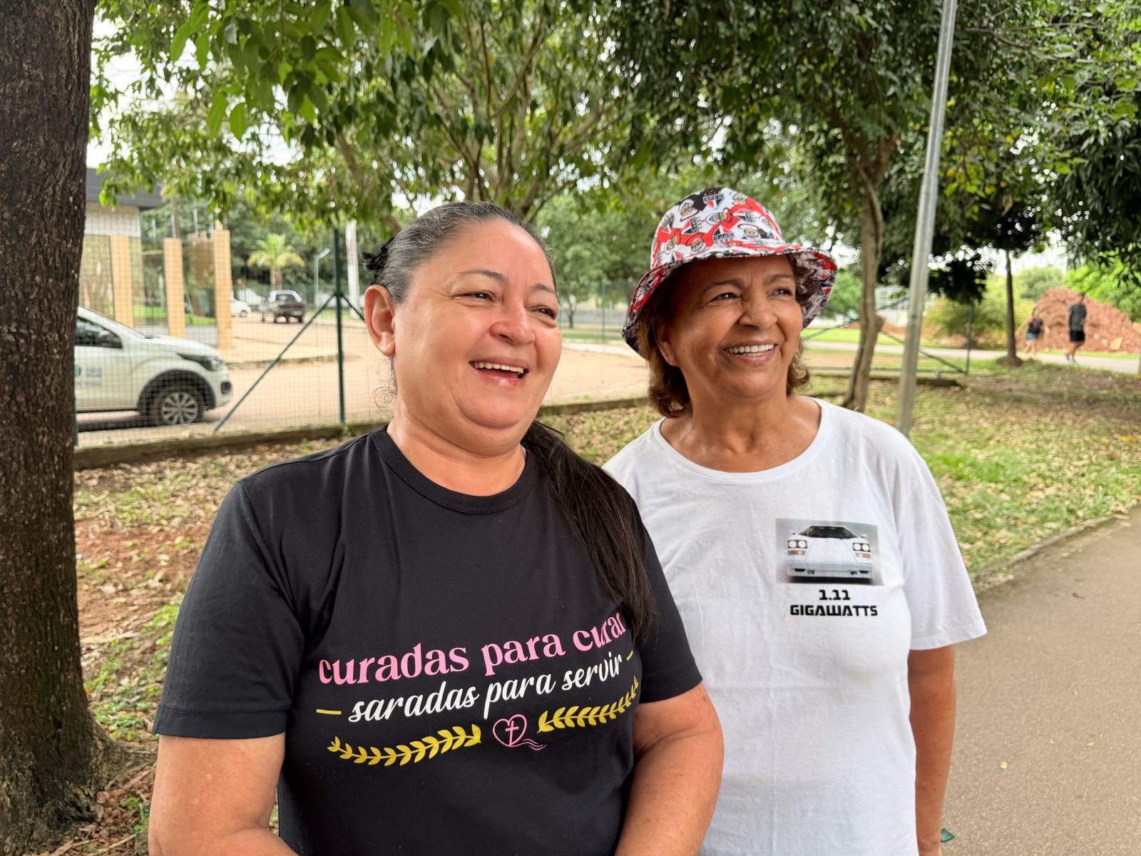 Maria Alves destaca que as intervenções têm feito a diferença para quem utiliza o local com frequência