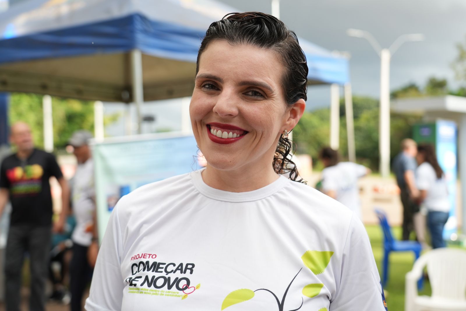 Mariana Prado, destacou que a ação integra um projeto que vem apresentando bons resultados, liderado pelo CAPS AD