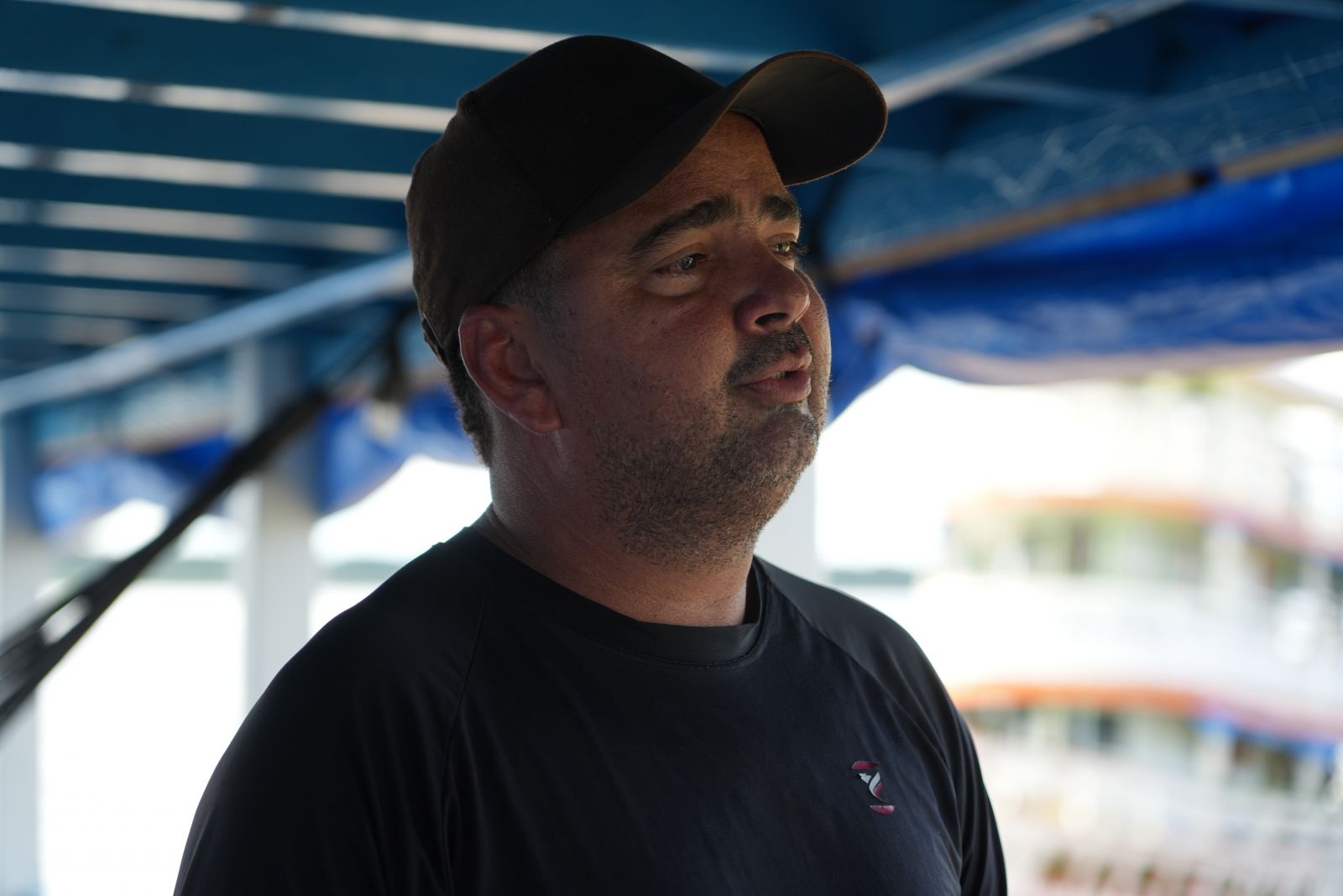 Marcos Passos, proprietário do barco Nossa Senhora Aparecida