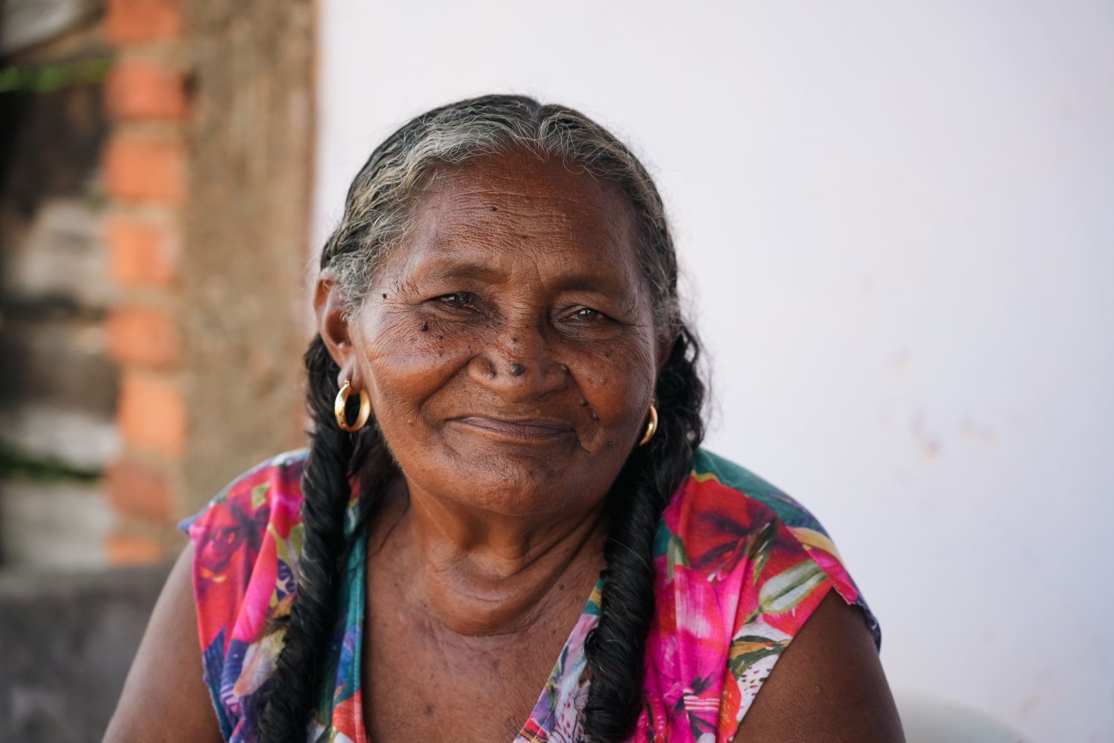 Maria do Socorro, relembra um passado de dificuldades e pouca estrutura