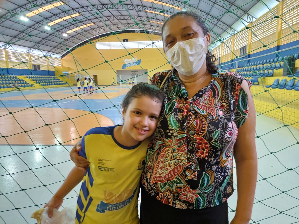 Mirian Nunes afirma que a filha se tornou mais disciplinada