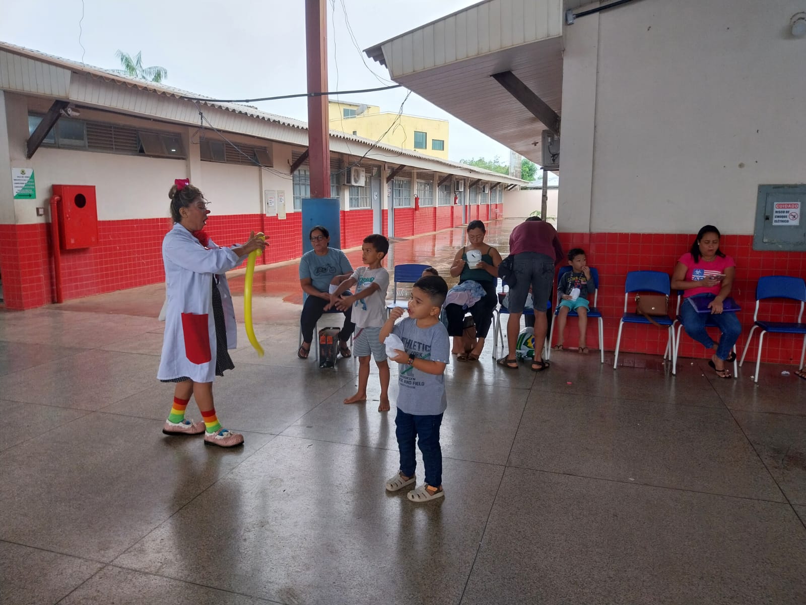 Foram chamadas para atendimentos 54 crianças