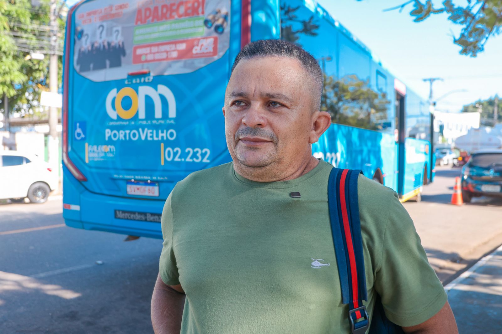 Neumar Gomes destacou a importância do transporte gratuito