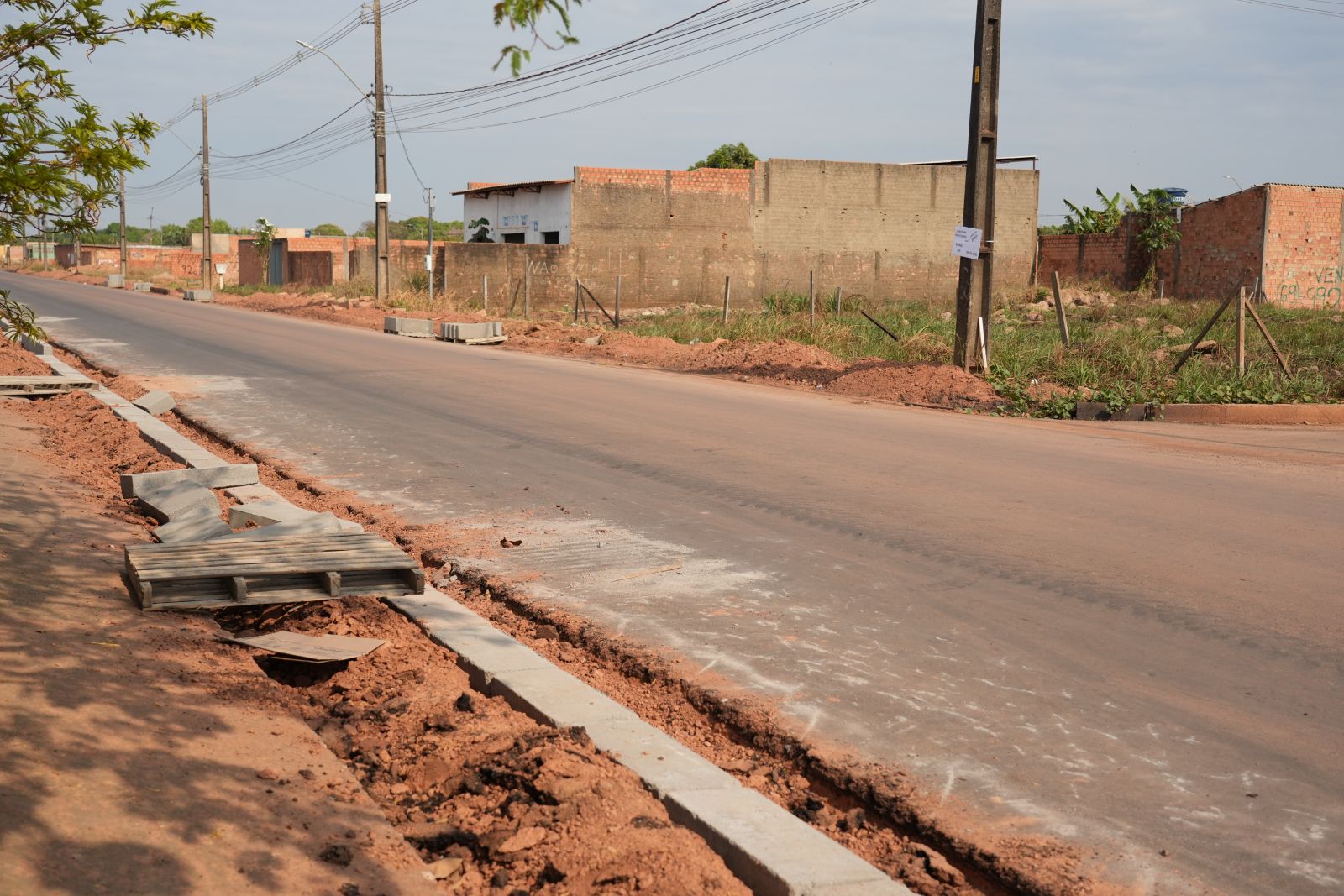 Trabalho na avenida Calama faz parte de um planejamento estratégico da atual gestão