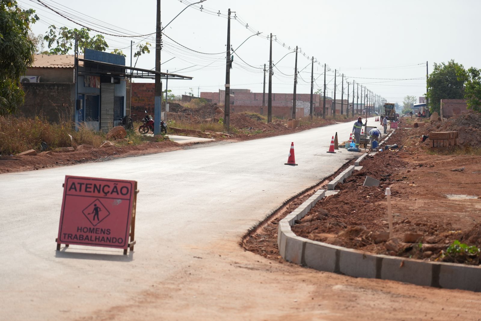 Serviço é executado por uma empresa terceirizada e fiscalizo pela Seinfra