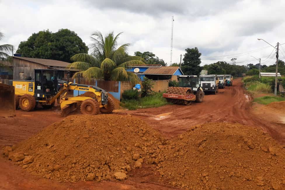 Recuperação se estende a malha viária do distrito de Vista Alegre