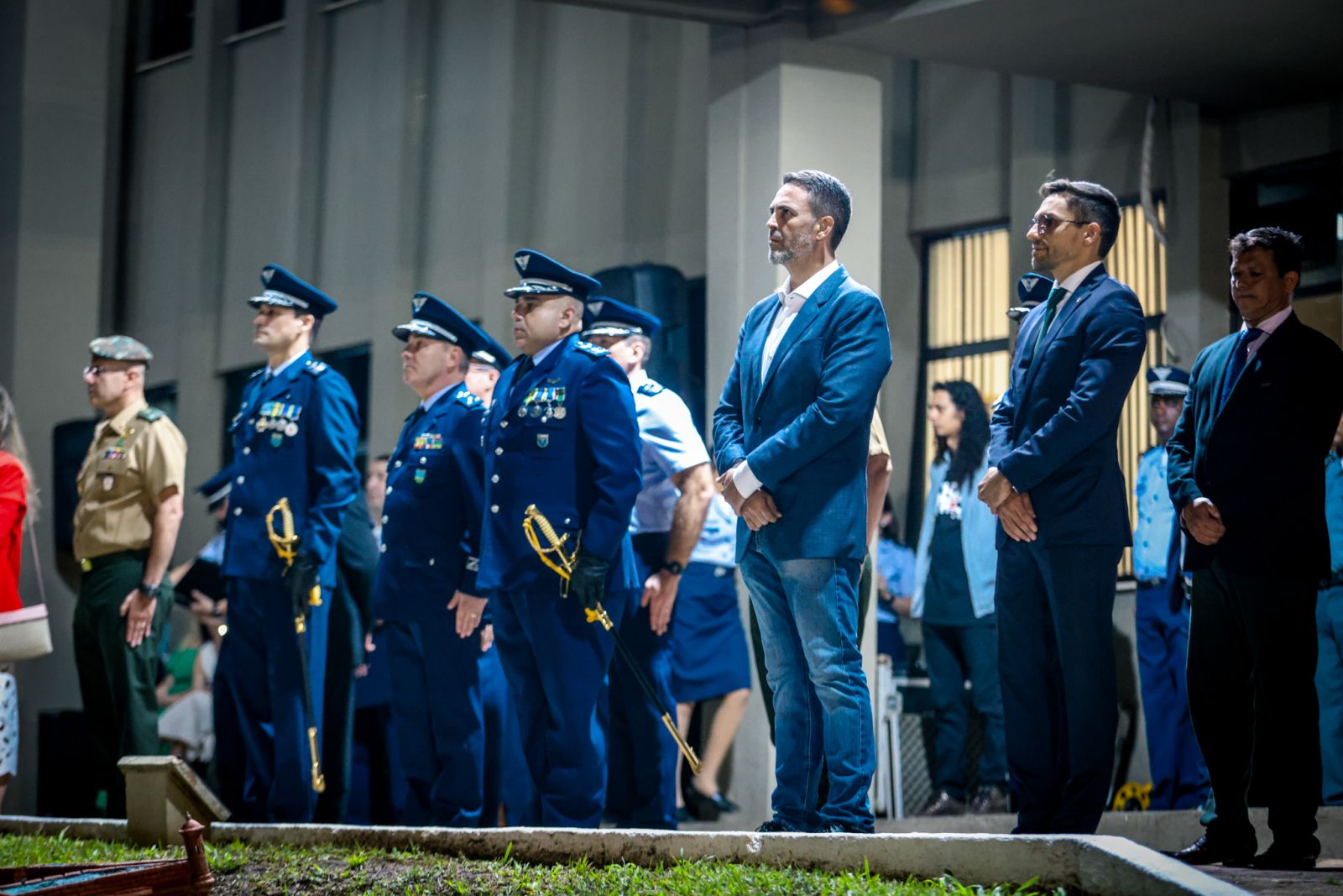 O prefeito parabenizou os comandantes pela dedicação e comprometimento com a segurança e desenvolvimento de Porto Velho