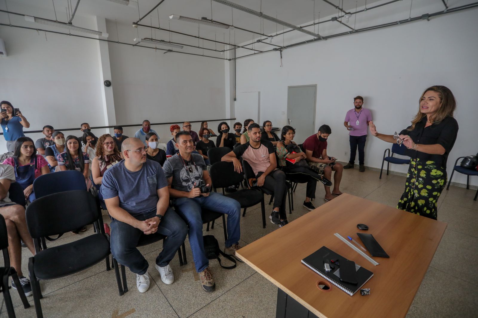 Secretária da Semdestur acompanhou o segundo dia de capacitação 